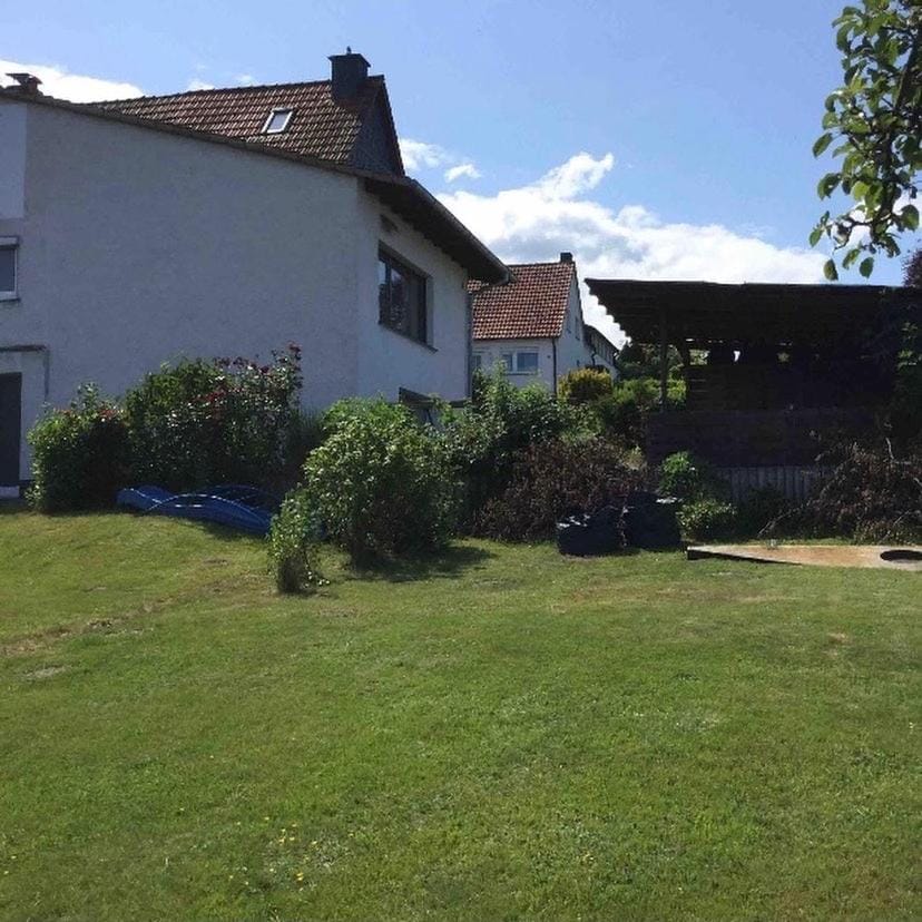 Property building, Garden