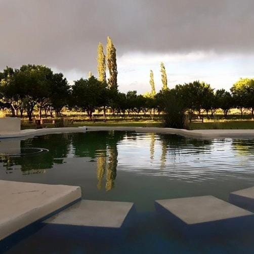 Swimming pool, Sunset
