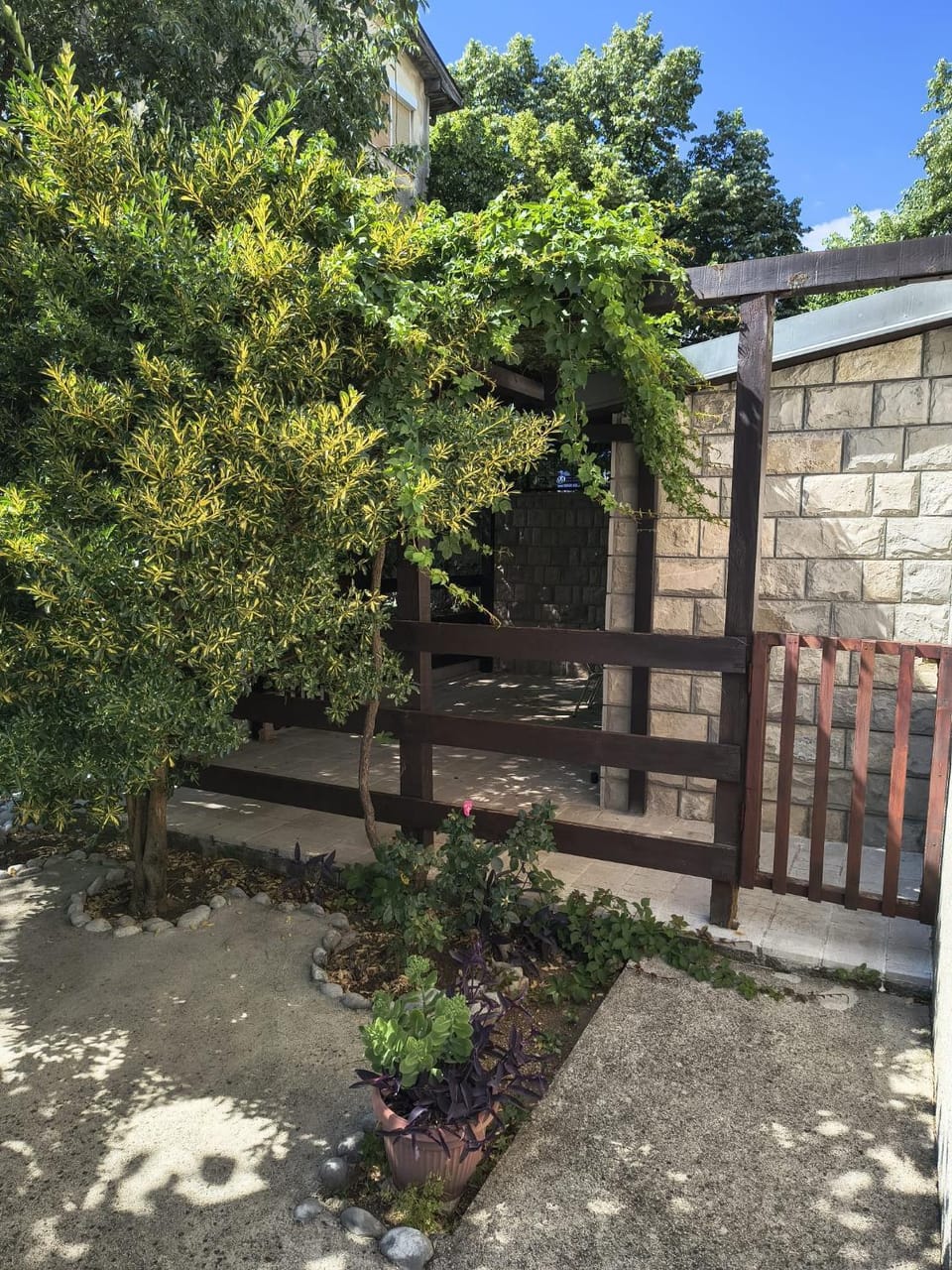 Spring, Day, Garden, Garden view