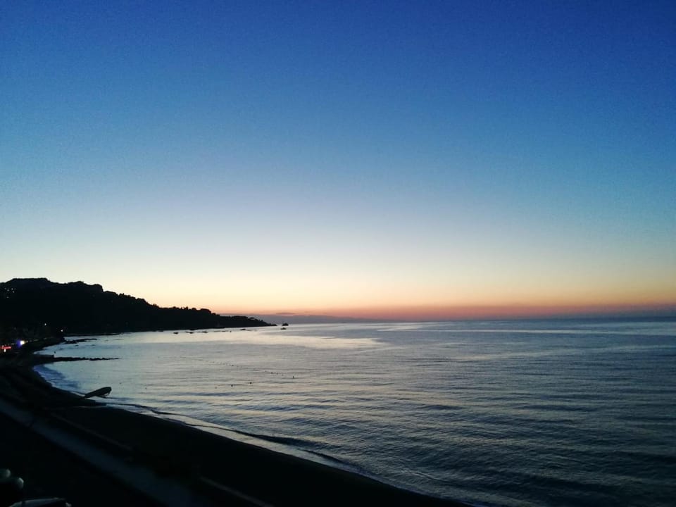 Beach, Sea view, Sunrise