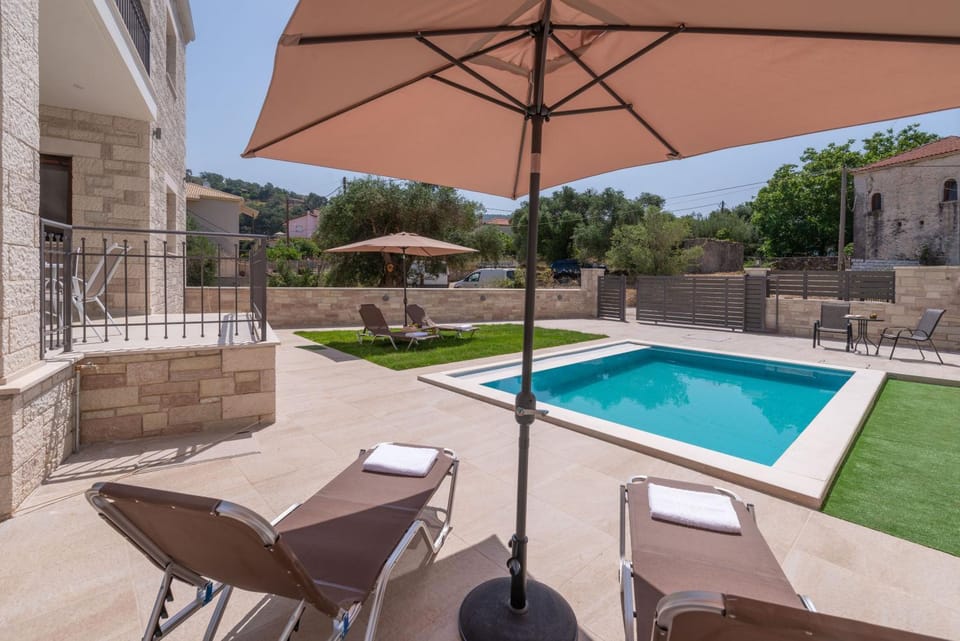 View (from property/room), Pool view, sunbed, Internal: Not applicable to any particular room