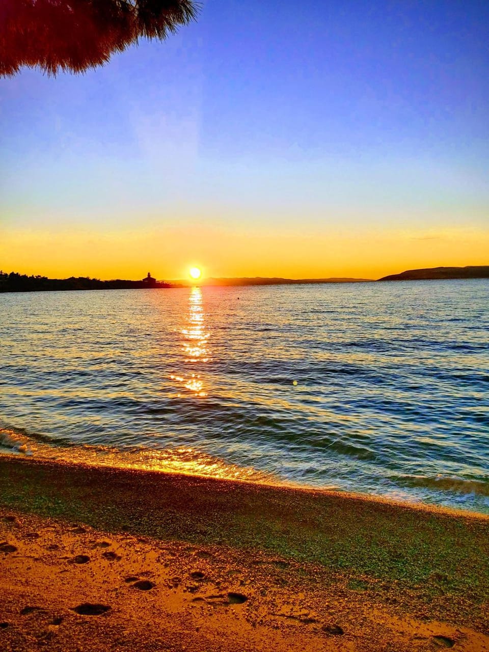 Day, Beach, Beach, Sunset
