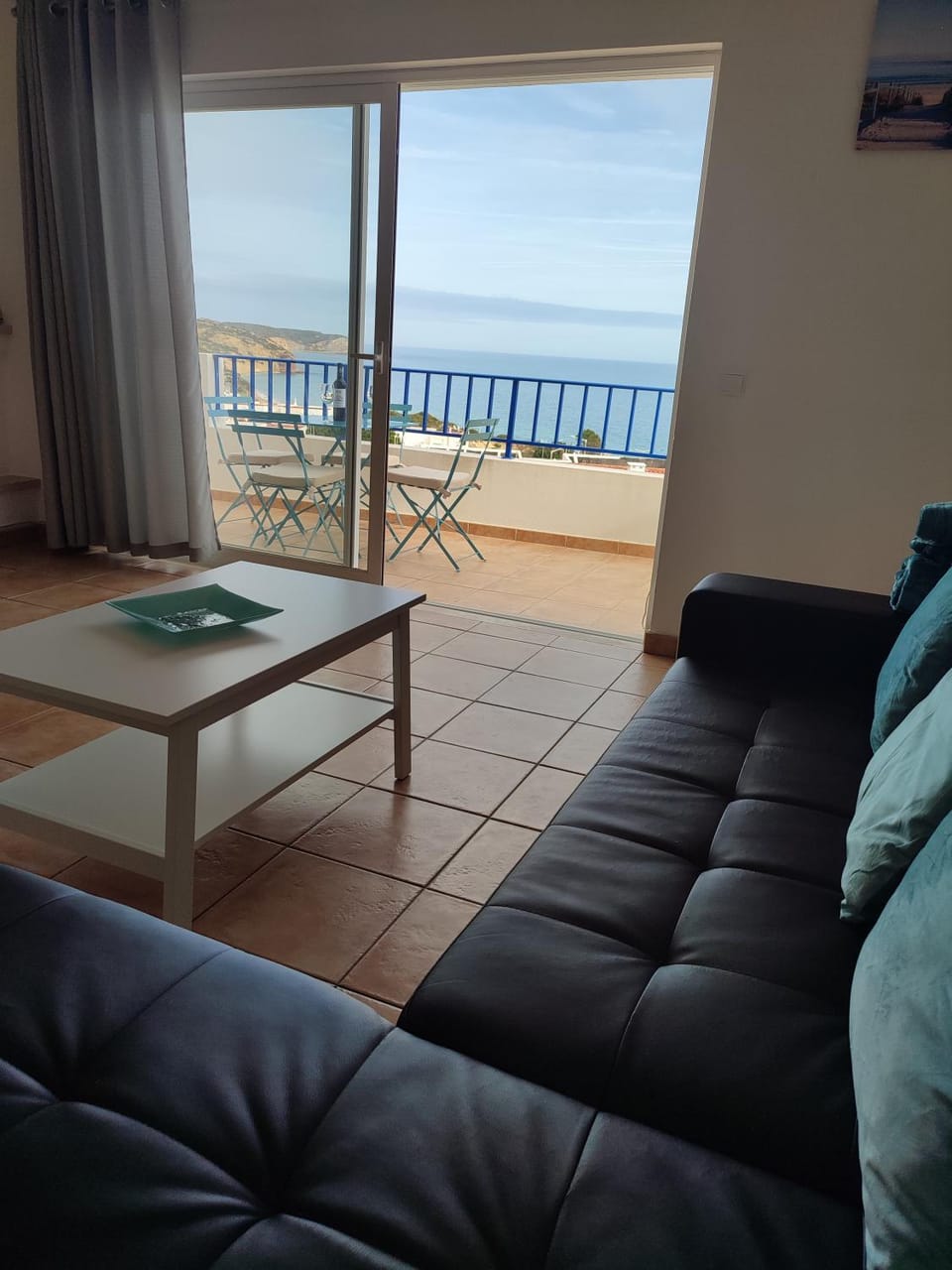 View (from property/room), Living room, Sea view