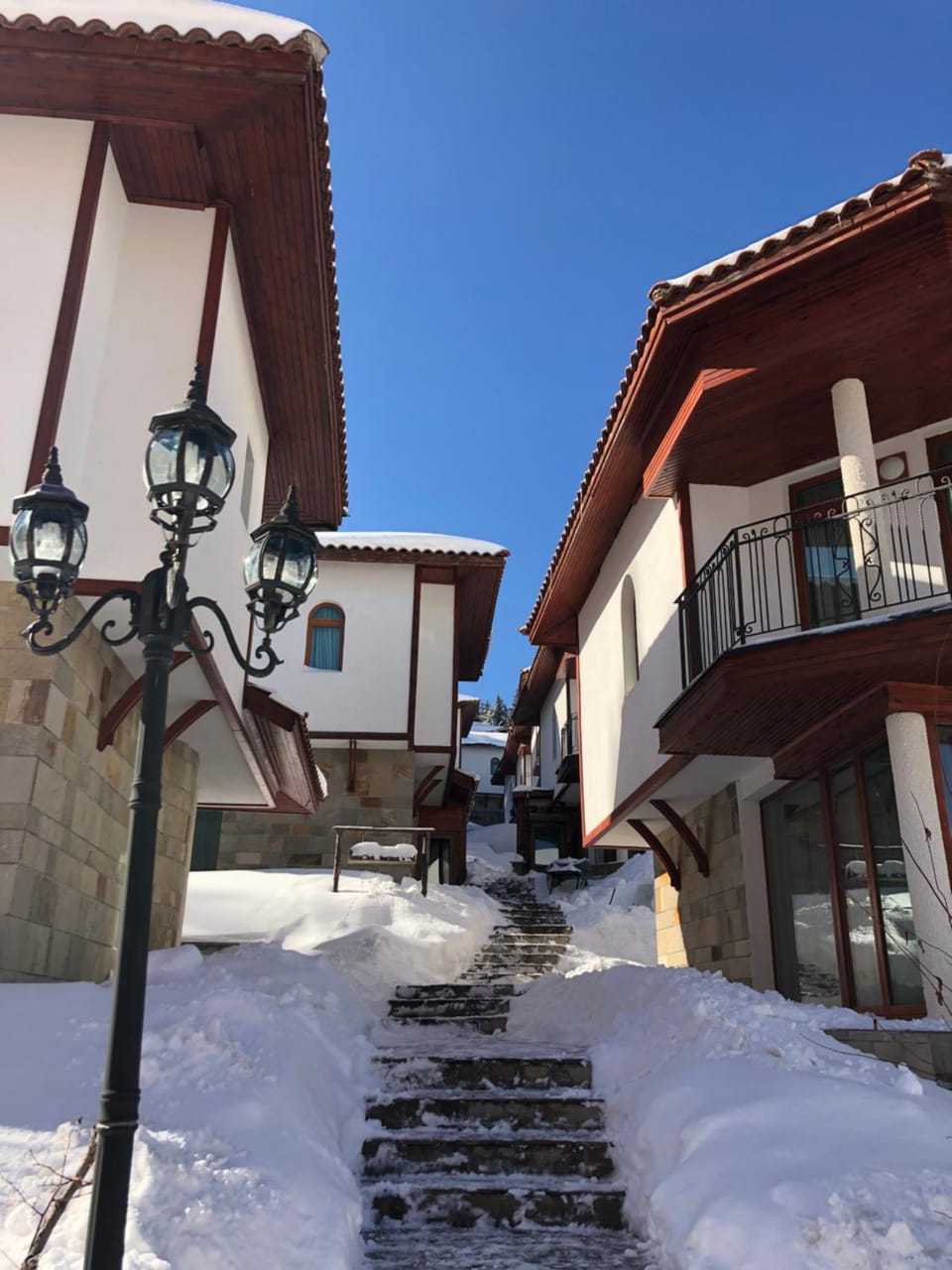 Property building, Winter