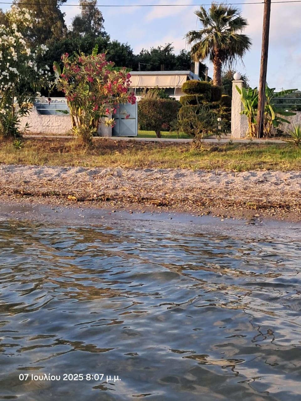 Top floor on villa, 3' from center, by the sea! Host is Efi Kwsta Apartment in Peloponnese, Western Greece and the Ionian