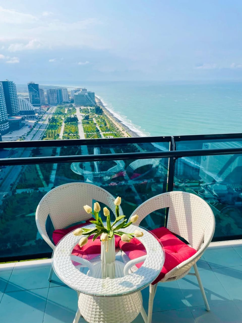 Sea view apartments Orbi Beach Tower красивые виды с балконов Apartment hotel in Batumi