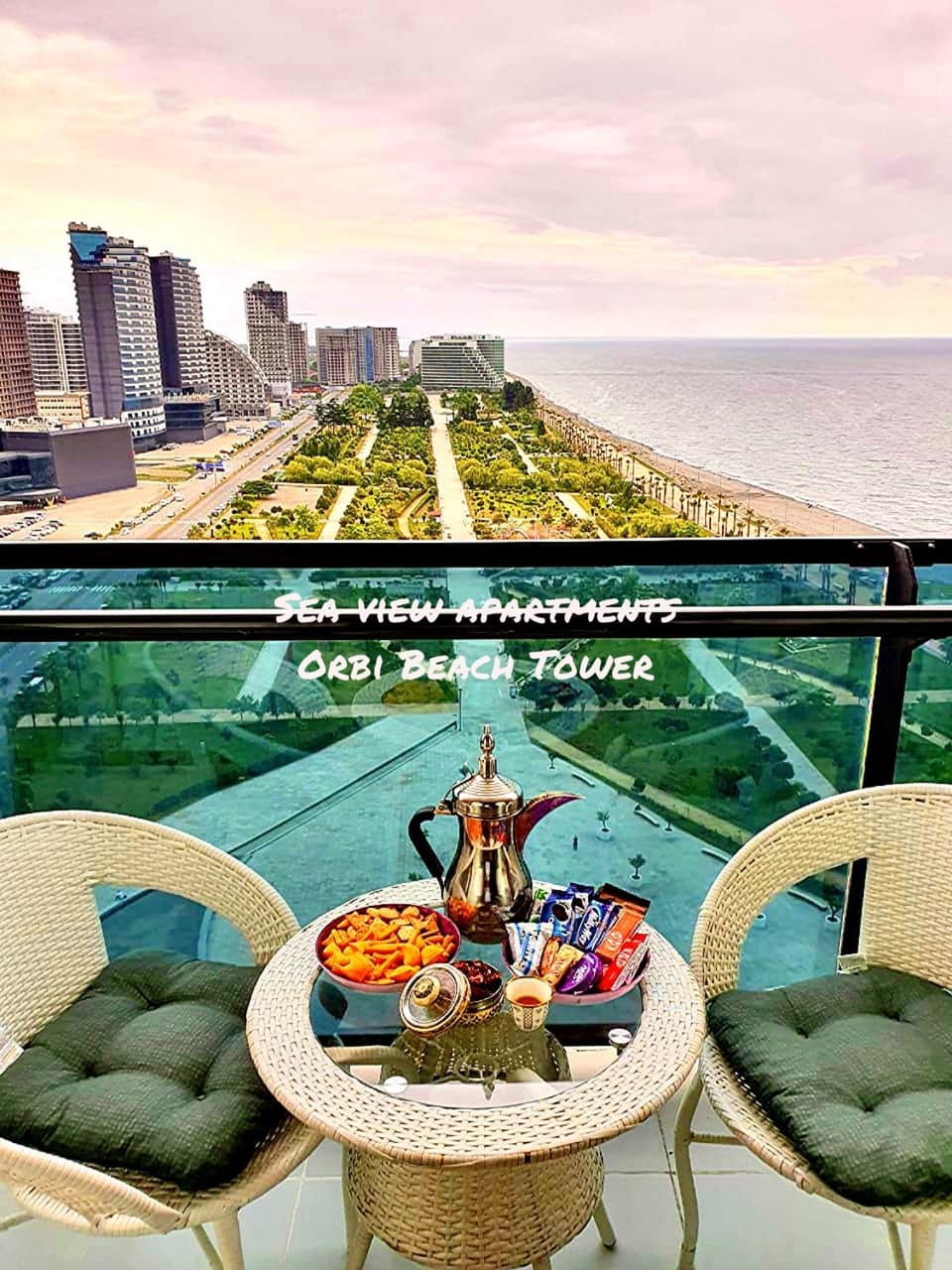 Day, View (from property/room), Balcony/Terrace, City view, Sea view