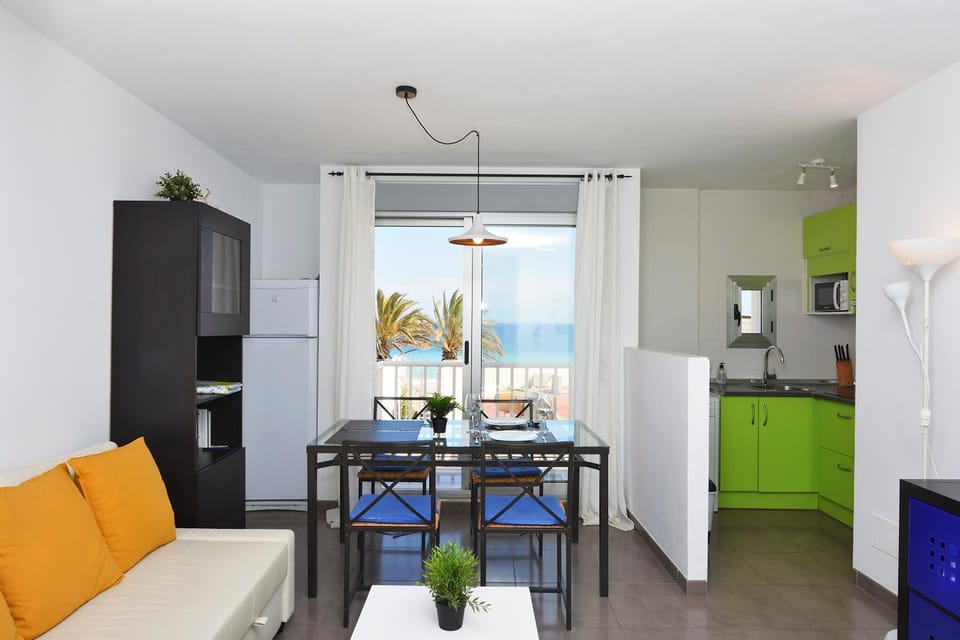 Living room, Seating area, Sea view