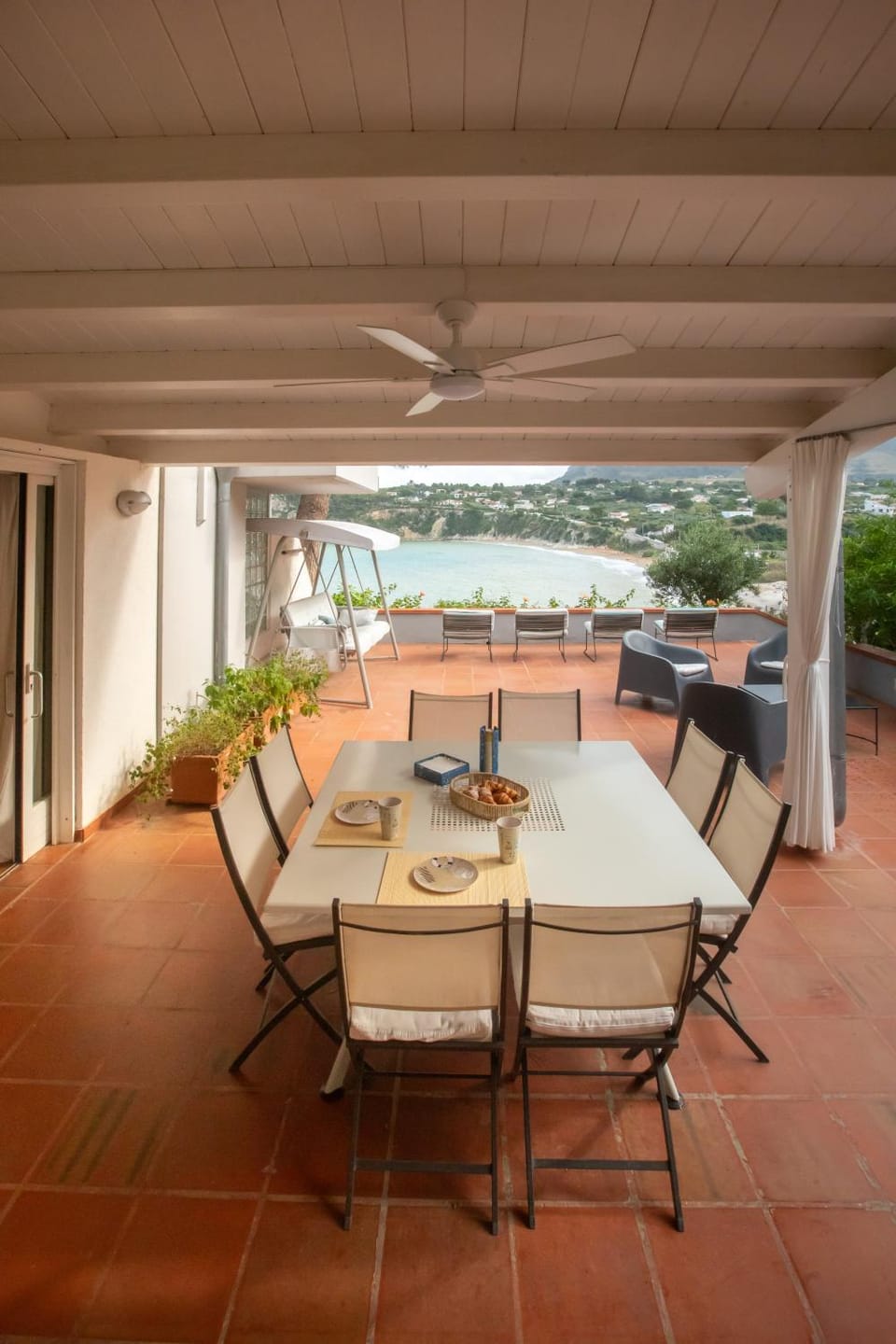 Day, Balcony/Terrace, Seating area