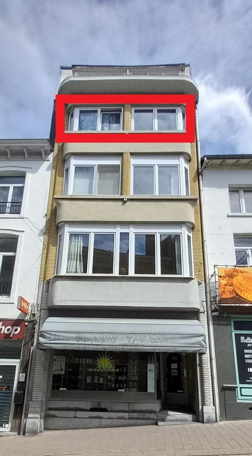 Eenvoudige slaapkamer Geraardsbergen Apartment in Flanders