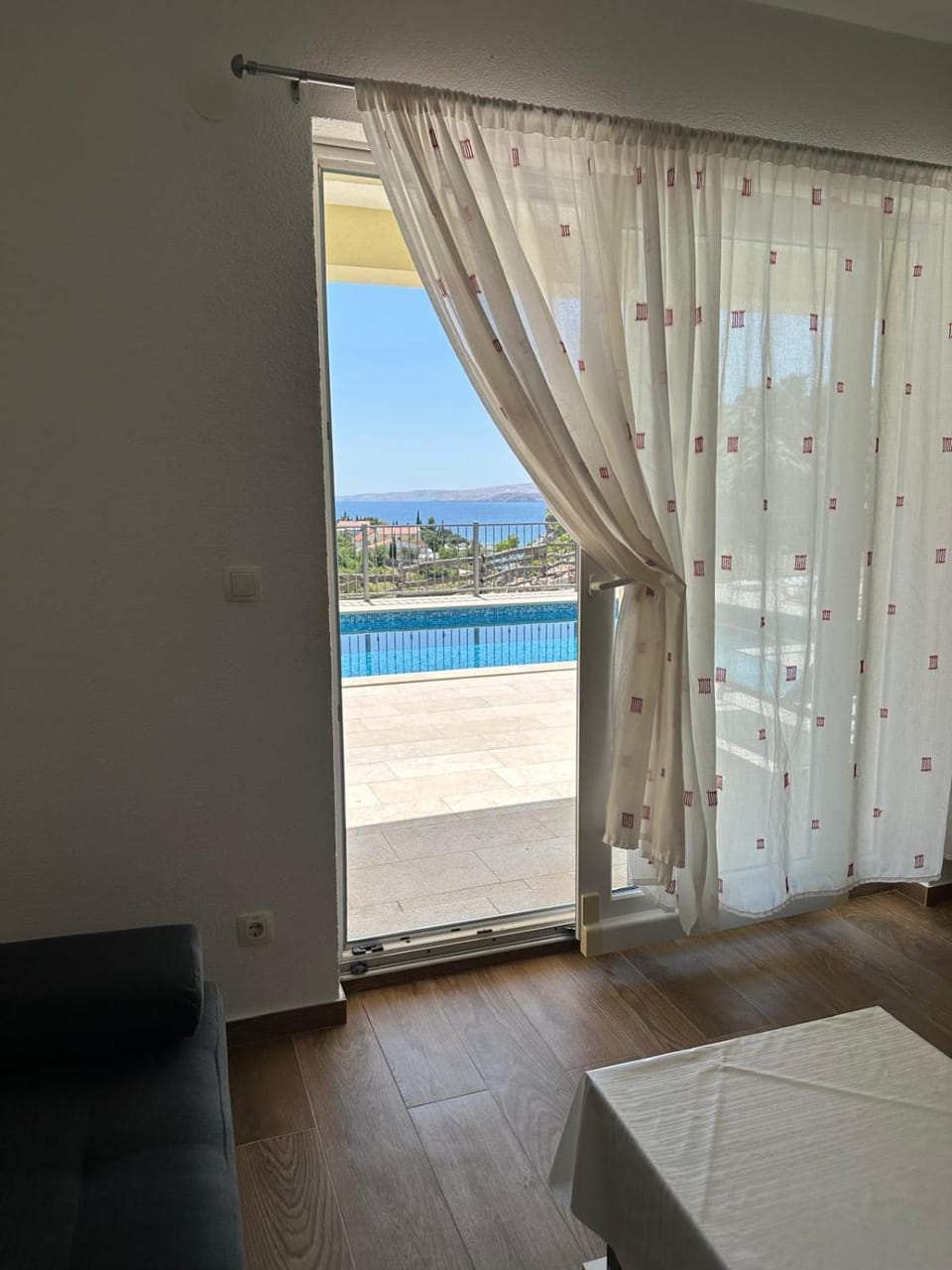 Beachfront House Robert with Pool Apartment in Lika-Senj County