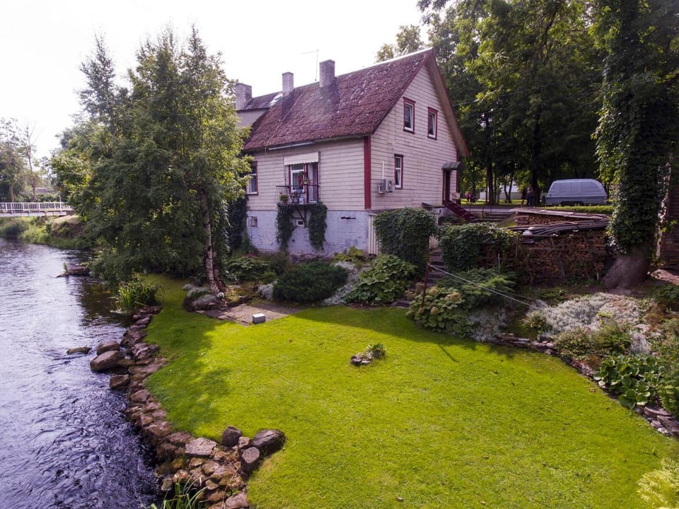 Property building, Day, Garden
