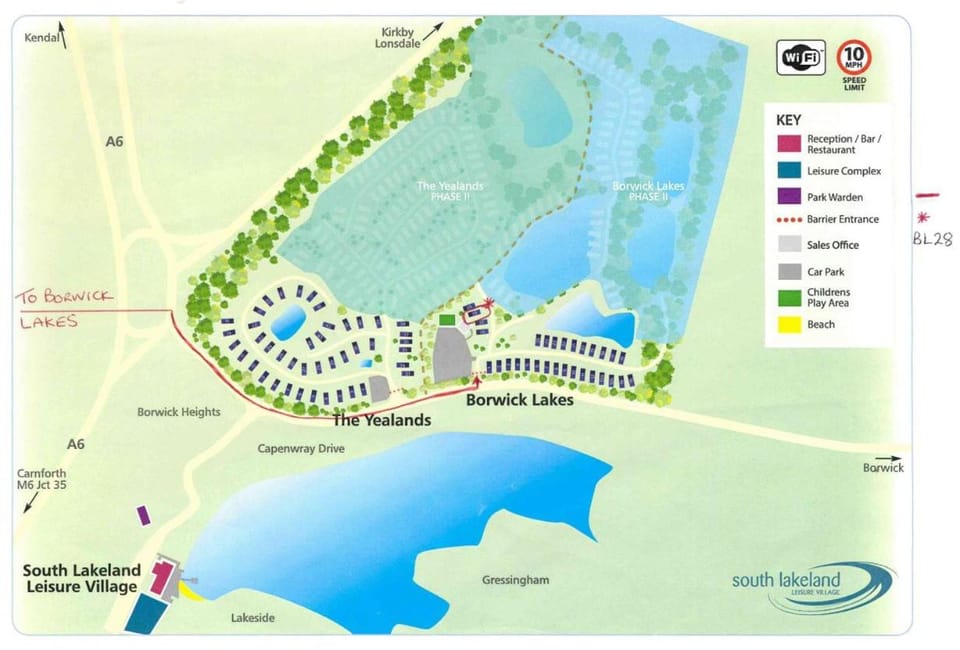 28 Borwick Lakes Campground/ 
RV Resort in England