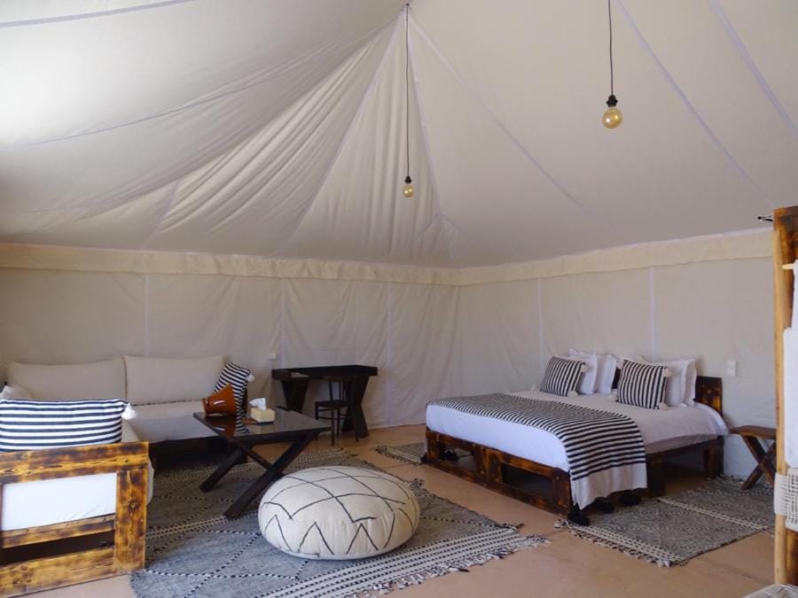 bassou luxury camp Luxury tent in Morocco