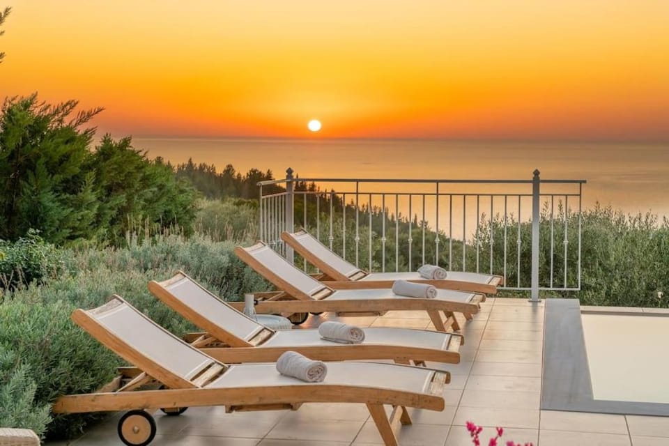 Fiscardo Luxury Stone Villa Suzana ,with sunset view! Villa in Cephalonia