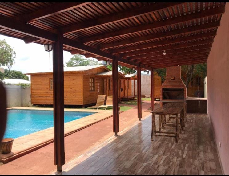 Property building, BBQ facilities, Swimming pool