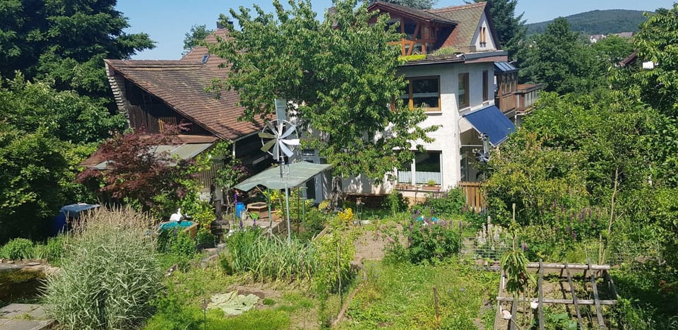 Property building, Garden