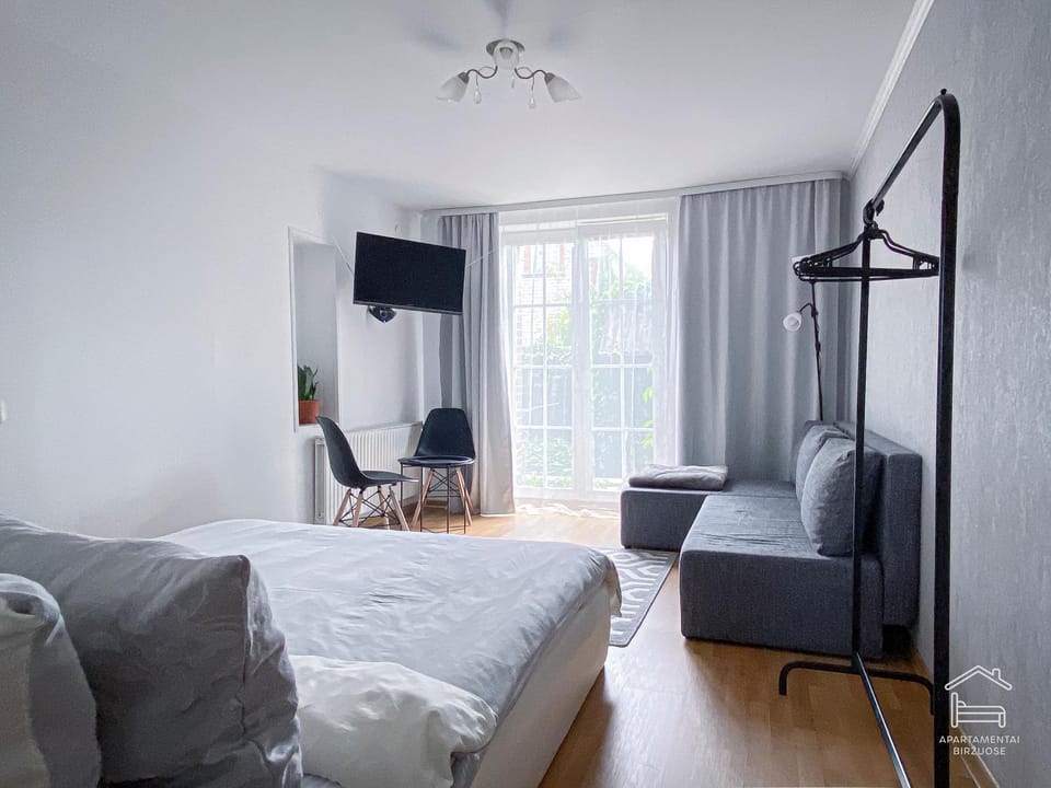 Bed, Living room, Bedroom