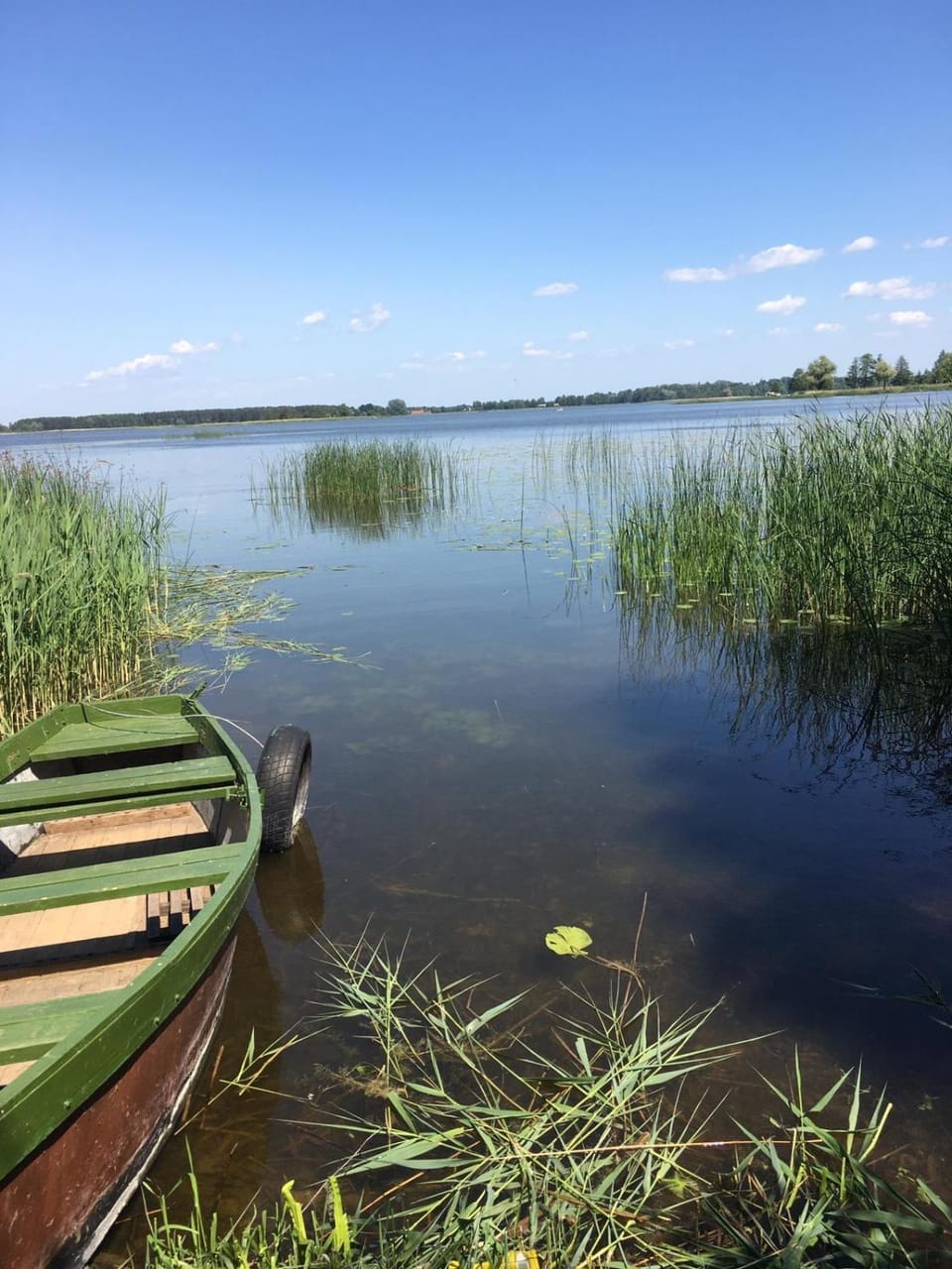 Natural landscape, Lake view