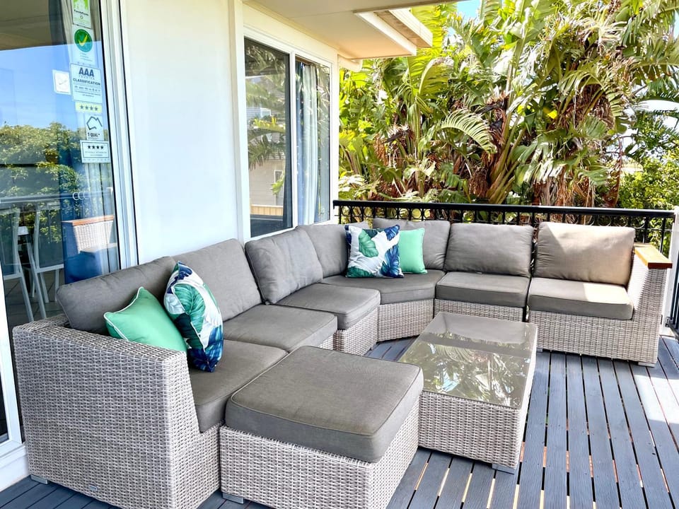 Garden, Balcony/Terrace, Seating area, Garden view
