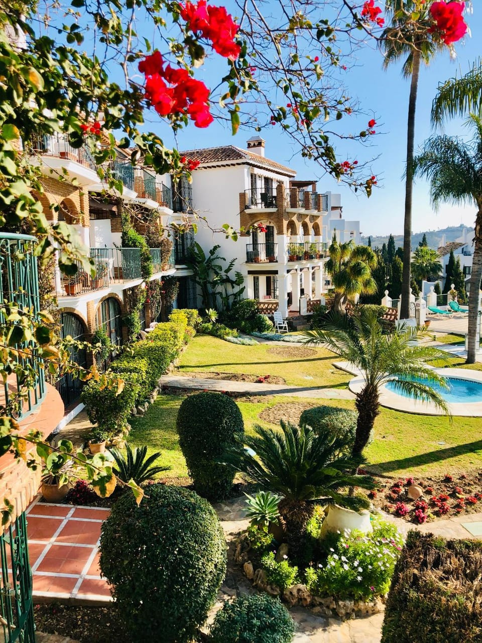 Property building, Garden, Garden view, Pool view, Swimming pool