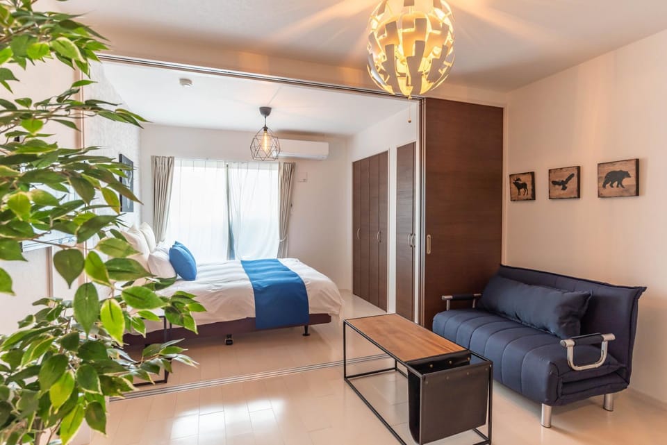 Bed, Living room, Bedroom