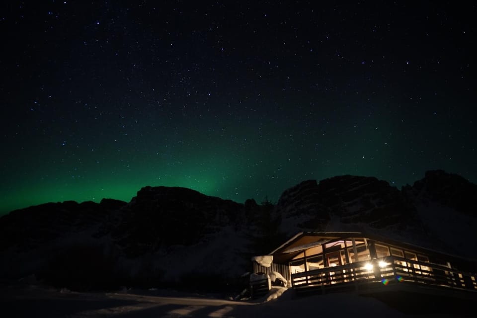 Night, Natural landscape, Mountain view