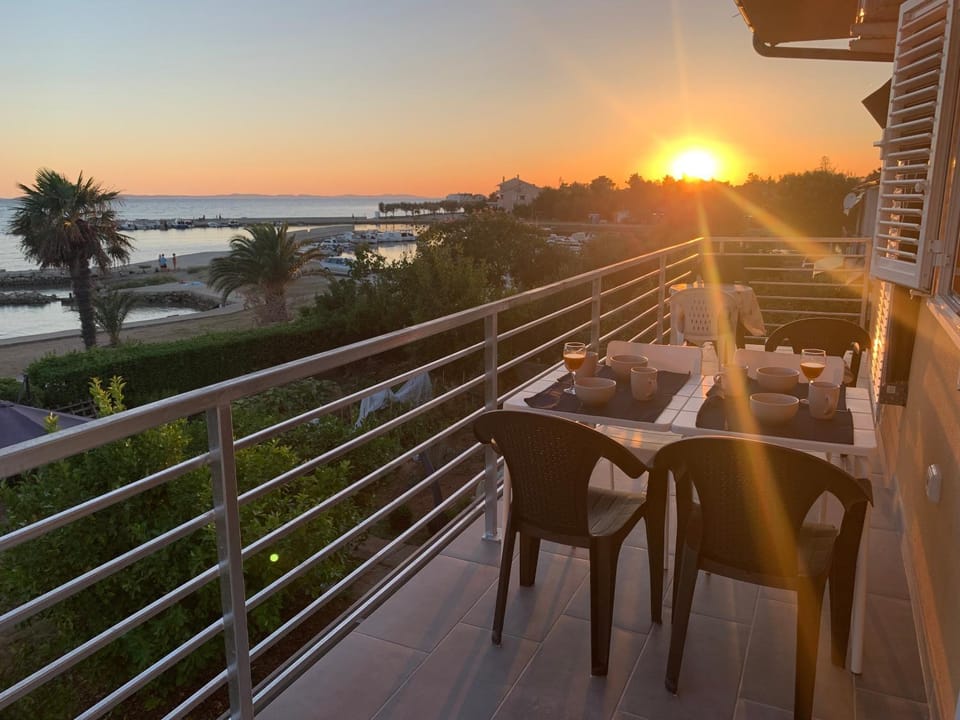 Balcony/Terrace, Sea view, Sunset