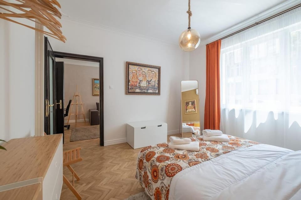 Sophisticated Gem with Private parking Apartment in Sofia