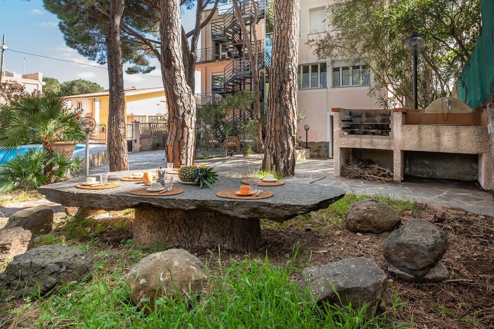 villa in centro con piscina Villa in Cala Gonone