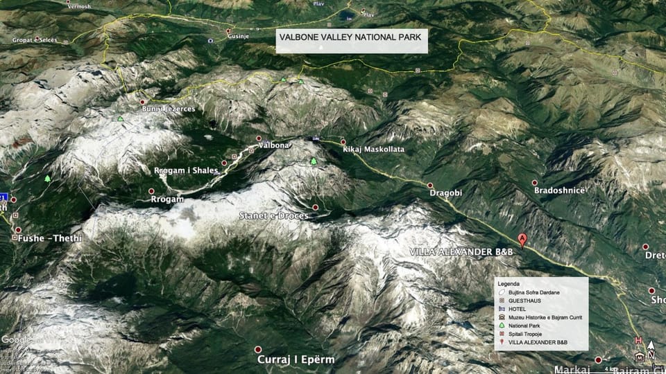 Bird's eye view, Floor plan