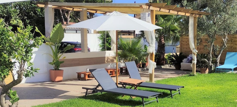 Garden, Solarium, sunbed