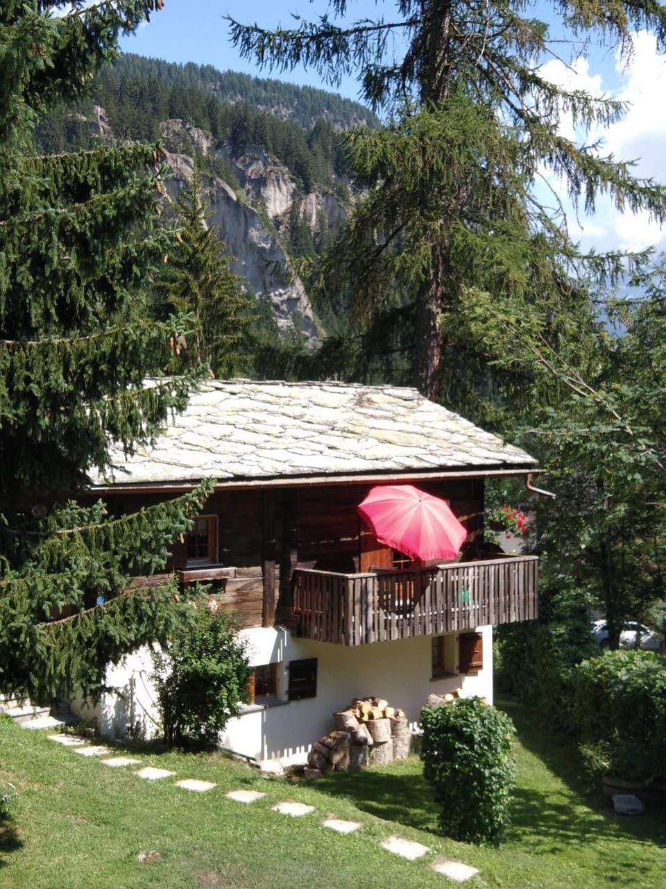 Property building, Garden, Garden view