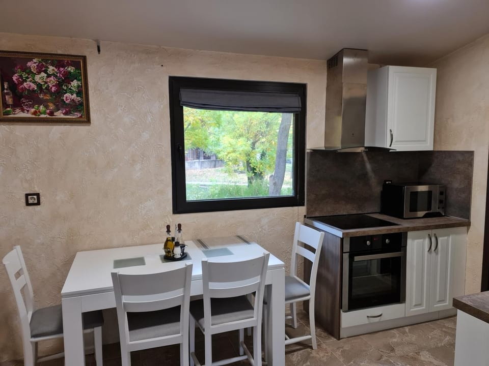 Kitchen or kitchenette, Dining area