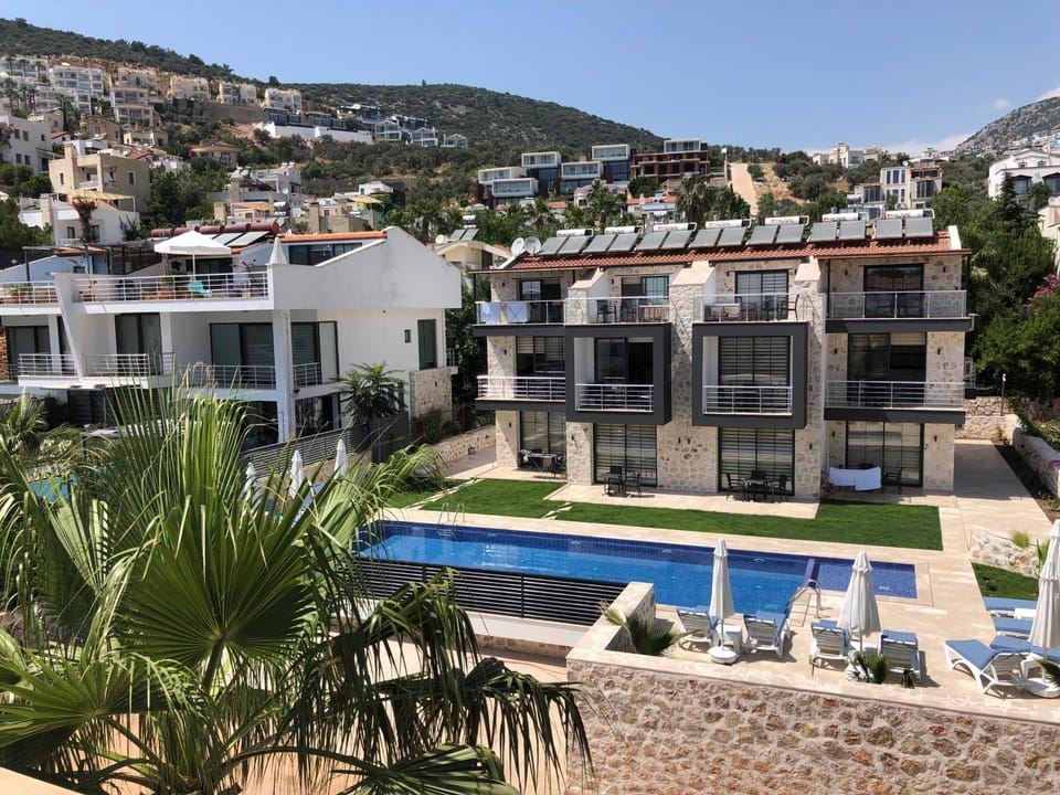 Stonehouse Aparts Dublex 3+1 mit Meerblick und Jakuzzi Kalkan No:5 Apartment in Kalkan Belediyesi