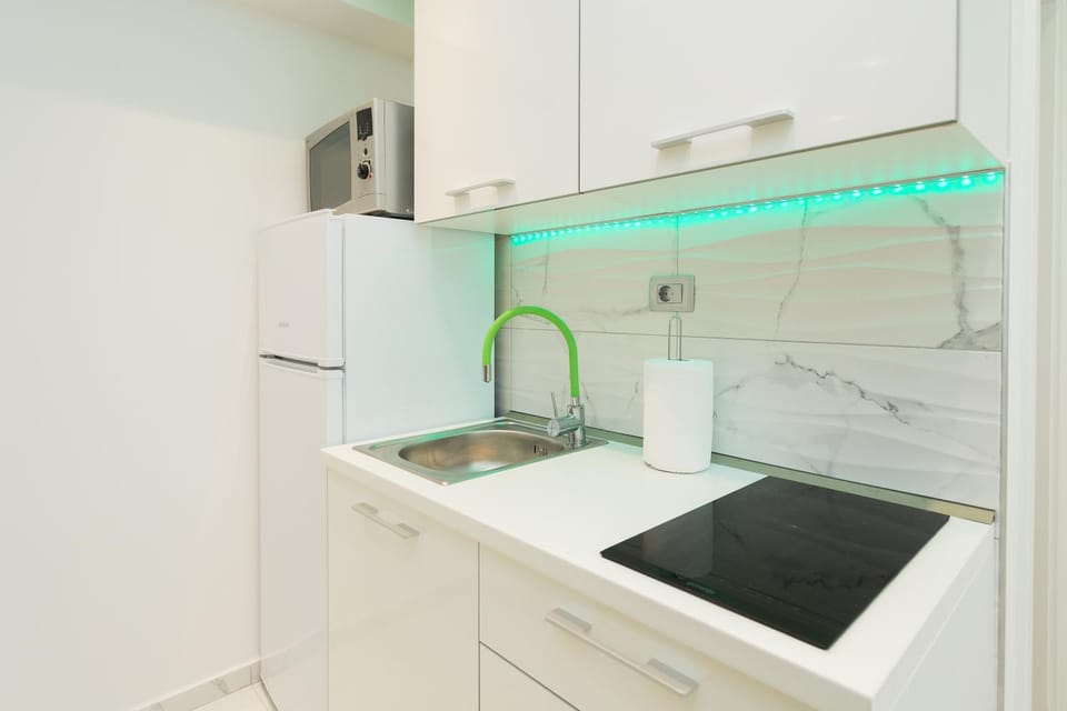 Purple & Apple Green Apartment in Split