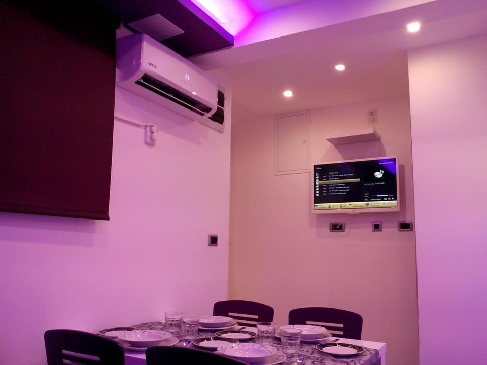 Purple & Apple Green Apartment in Split