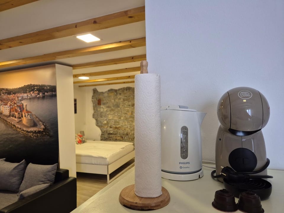 Old Piran Pianino By The Beach Apartment in Piran