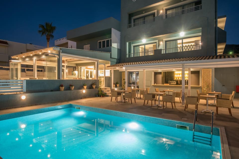 Compass beach Hotel in Stalida