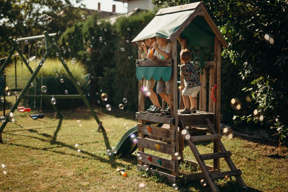 Children play ground, Garden, children