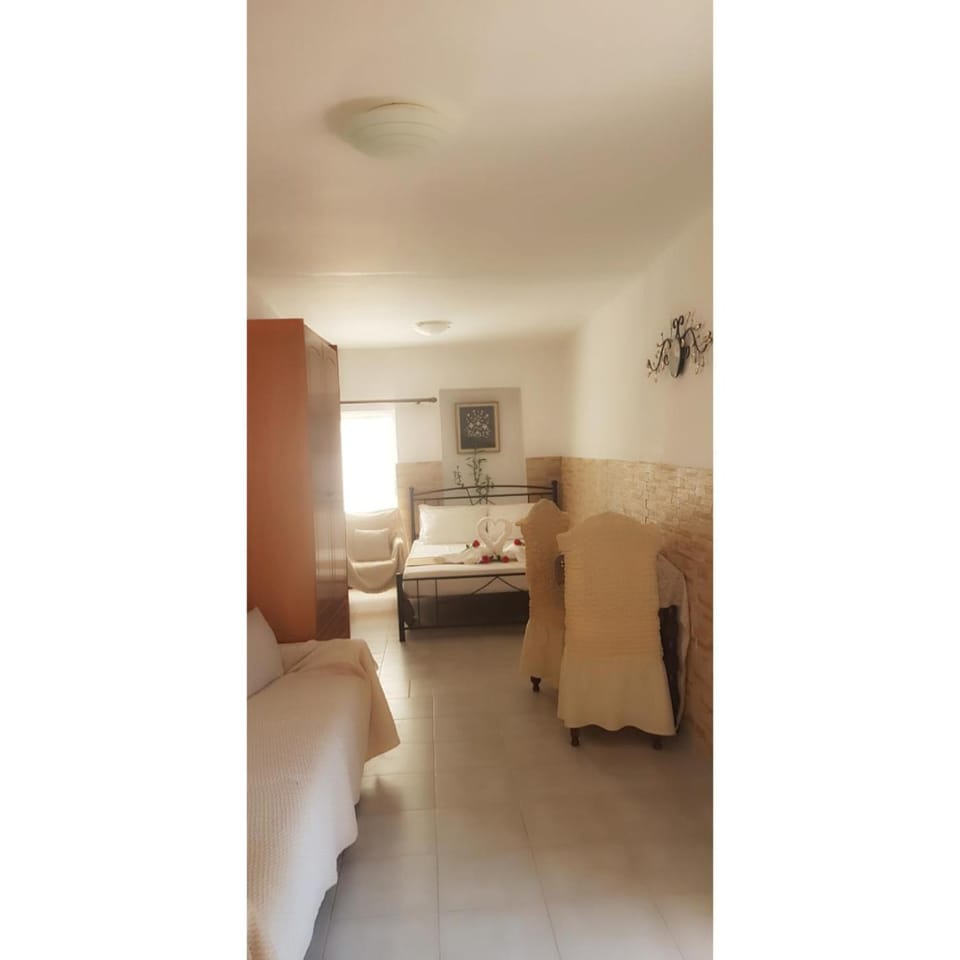 Bed, Living room, Photo of the whole room, Seating area, Bedroom