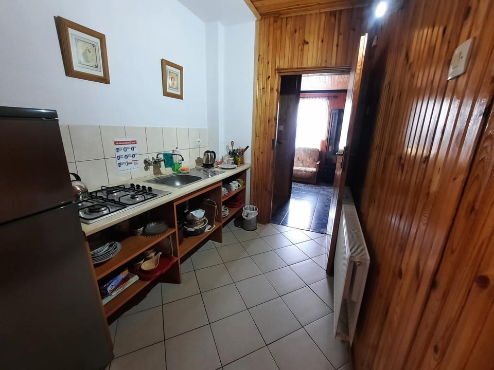 Kitchen or kitchenette, Breakfast, oven