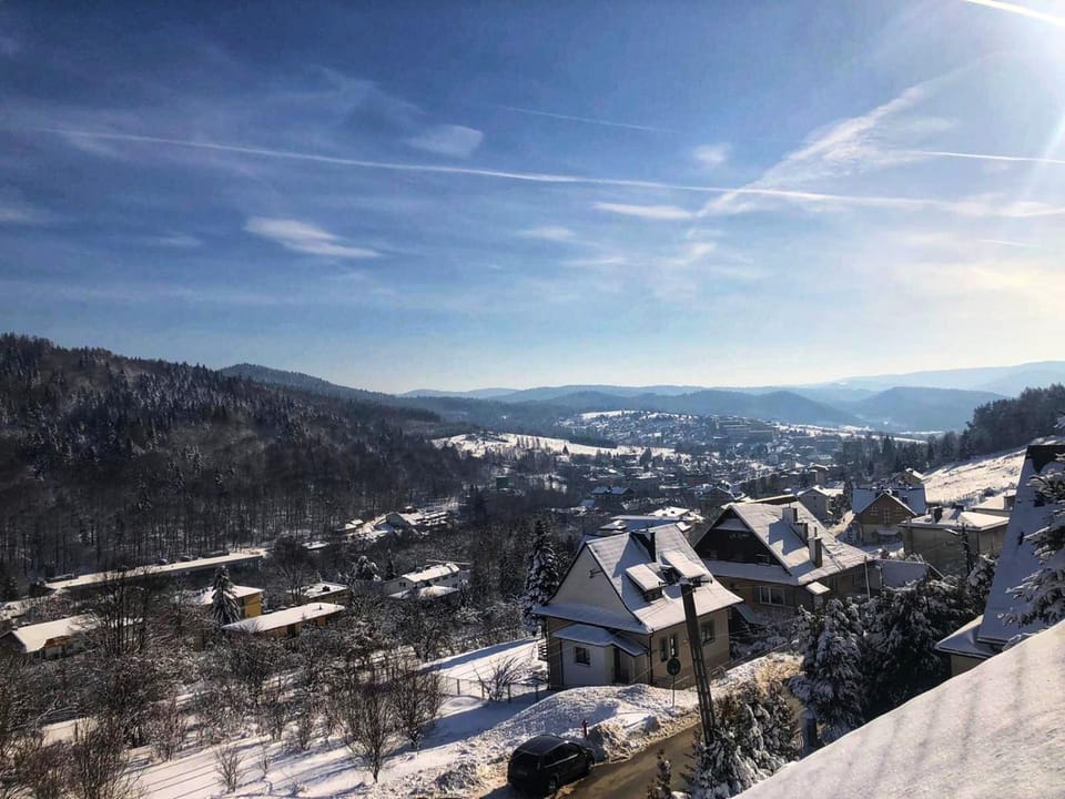 Day, Natural landscape, Winter, Mountain view