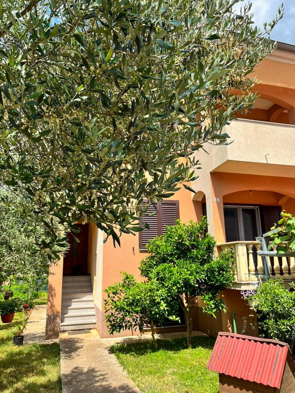 Property building, Garden