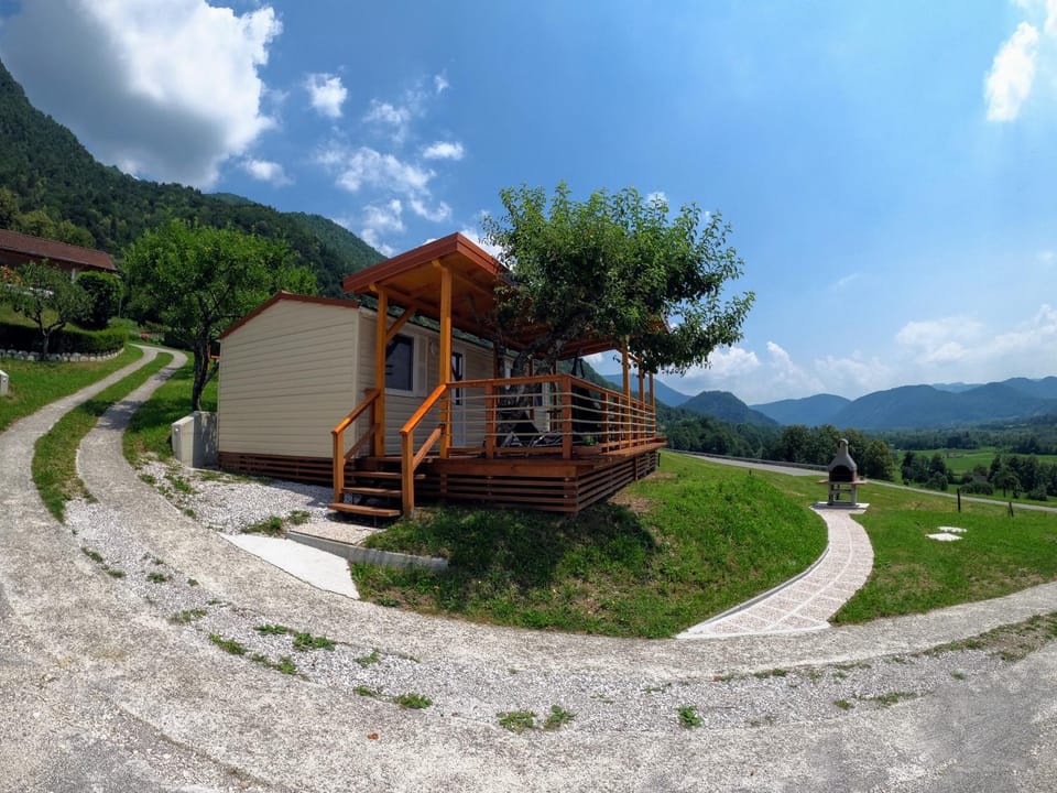 Property building, Natural landscape, Mountain view