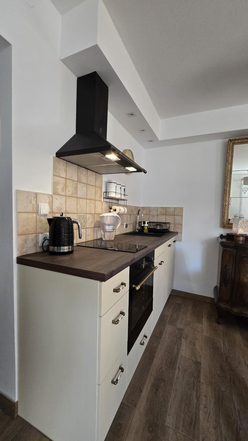 dishwasher, stove, toaster