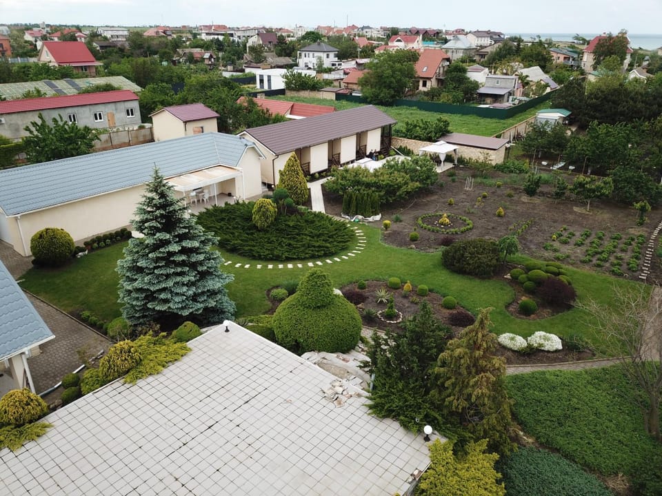 Natural landscape, Bird's eye view