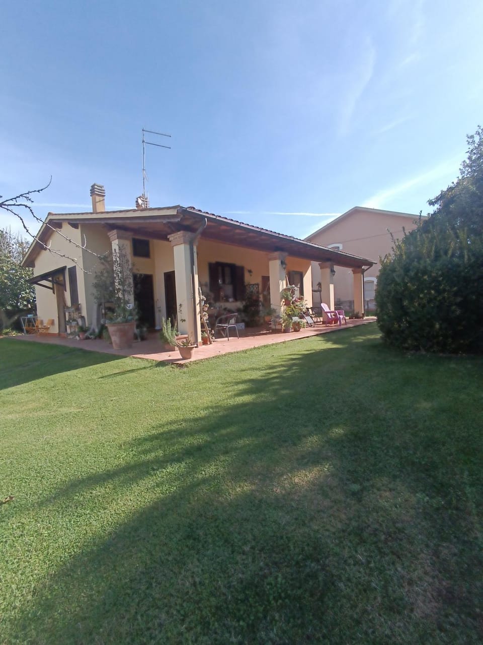 Property building, Garden, Garden view