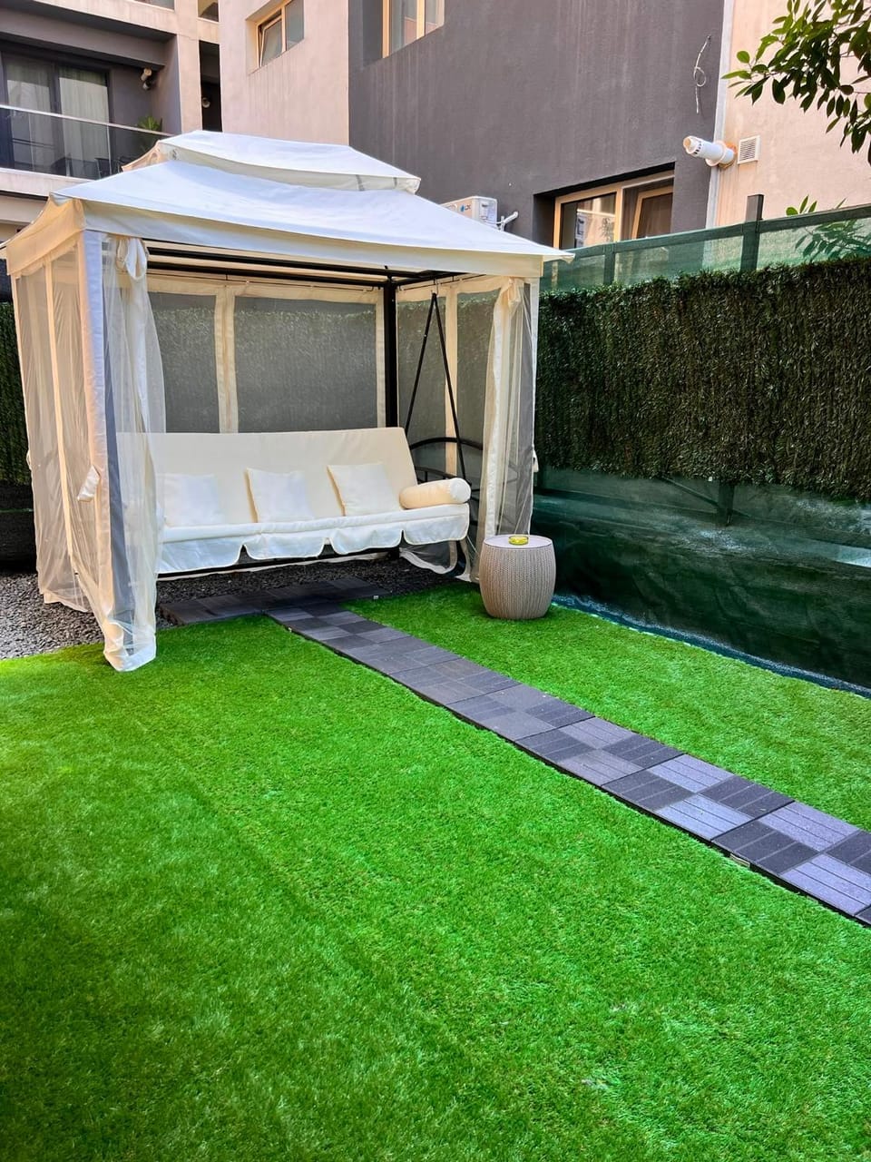 Patio, Day, Garden, Garden view, Inner courtyard view