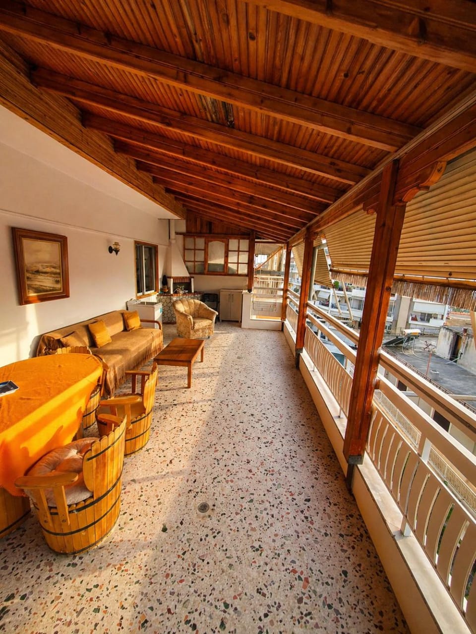 View (from property/room), Balcony/Terrace, Seating area